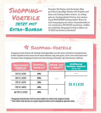 Flyer Extra Shopping-Vorteile