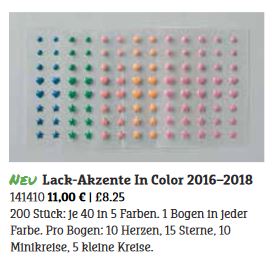 Lack-Akzente In Color 2016-2018