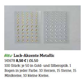 Lack-Akzente Metallic