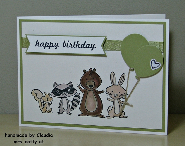 Geburtstagskarte, Renée, Stampin`Up!, We must celebrate 2